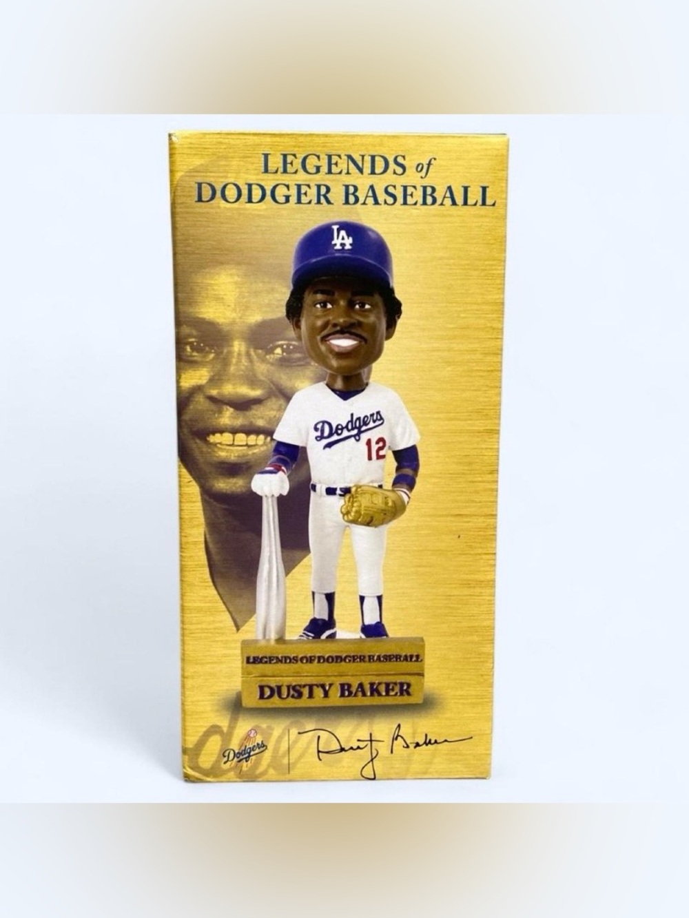 Dusty Baker [#12] 7 inch Bobblehead “Legends of Dodger Baseball" 2024